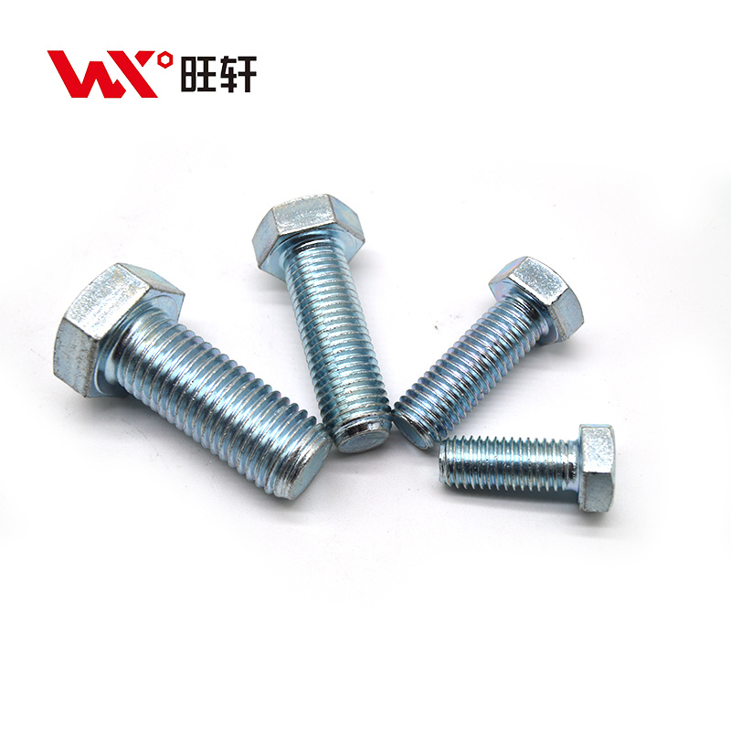 Customized Zinc Plated Finished High Strength Hex Head Bolt