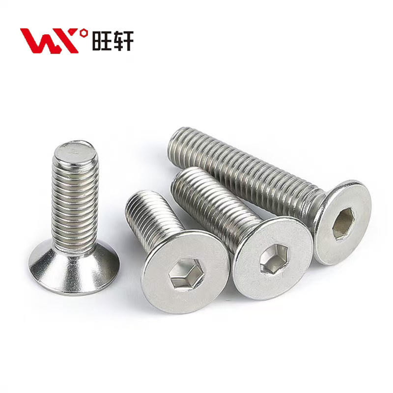 Stainless Steel DIN7991 CSK Flat Head Hex Head Socket Bolts CSK head cap screw