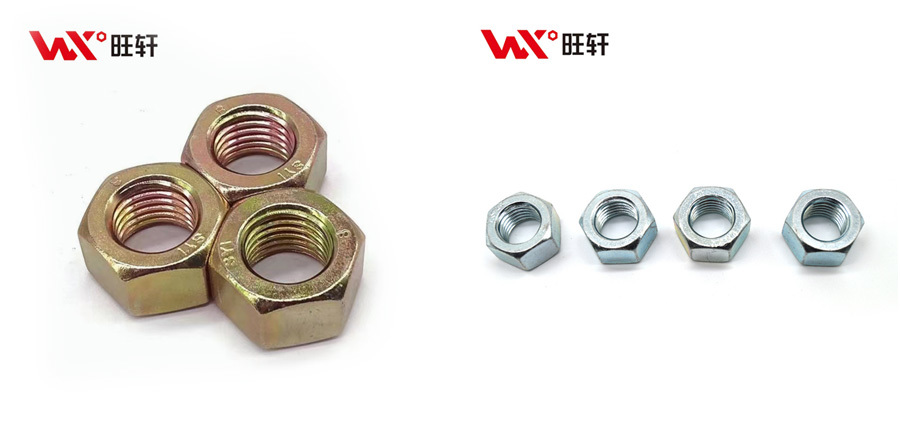 Custom Wholesale Carbon Steel UNC Black Hex Nut