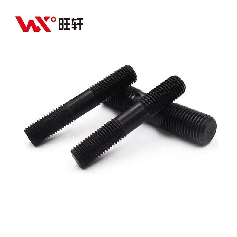Hot Dipped Galvanized Black Double Thead Stud