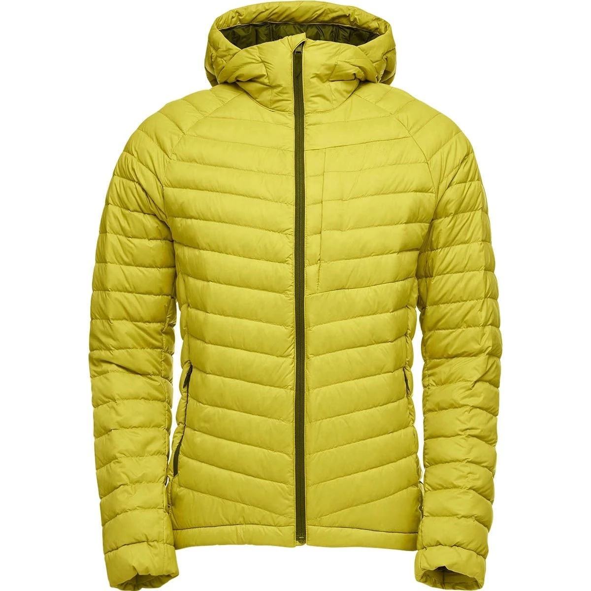 Fashion 100 Nylon Men Hooded Outdoor Down Jacket Ul