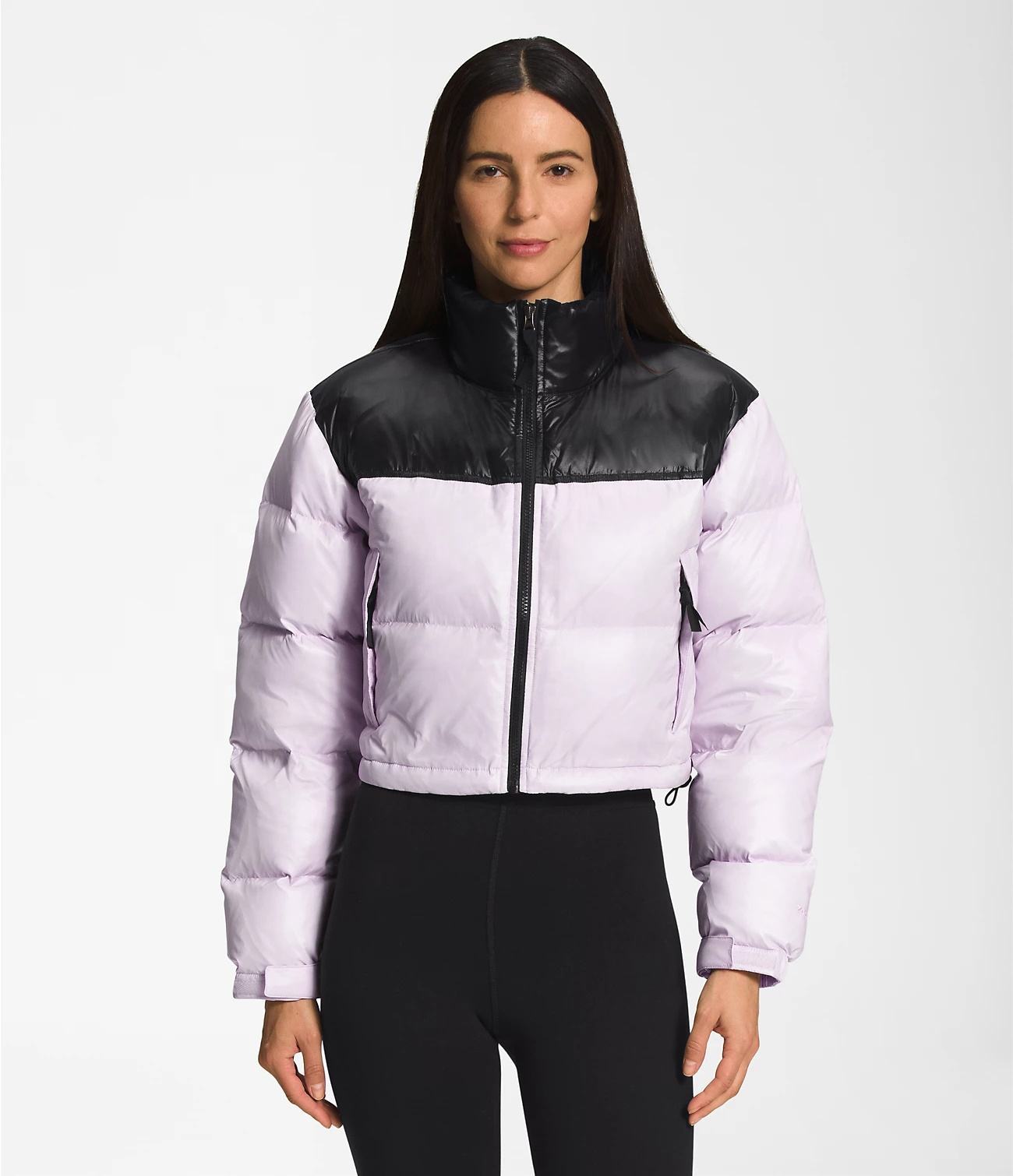 High Quality Women_s Nylon Shell Short Puffer Padde