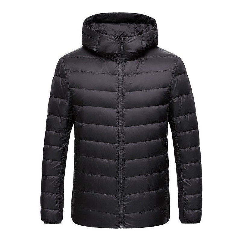 Custom Logo Windproof Men Waterproof Bubble Padded