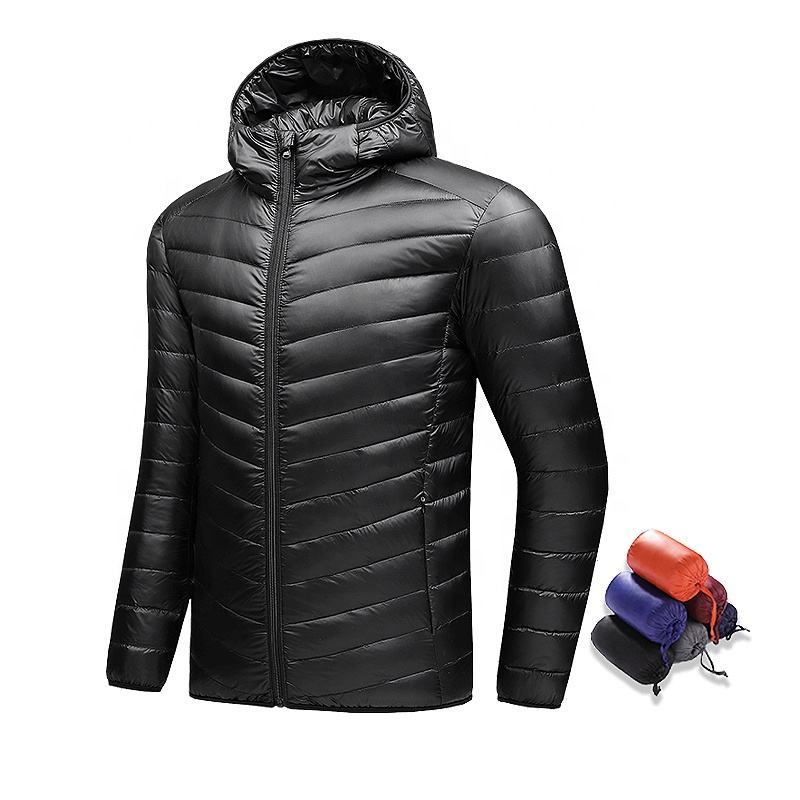 Custom Warm Thicken Bubble Detachable Hooded Windproof