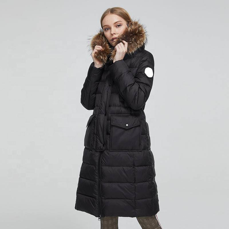 Directly supply wholesale women long warm padded pa
