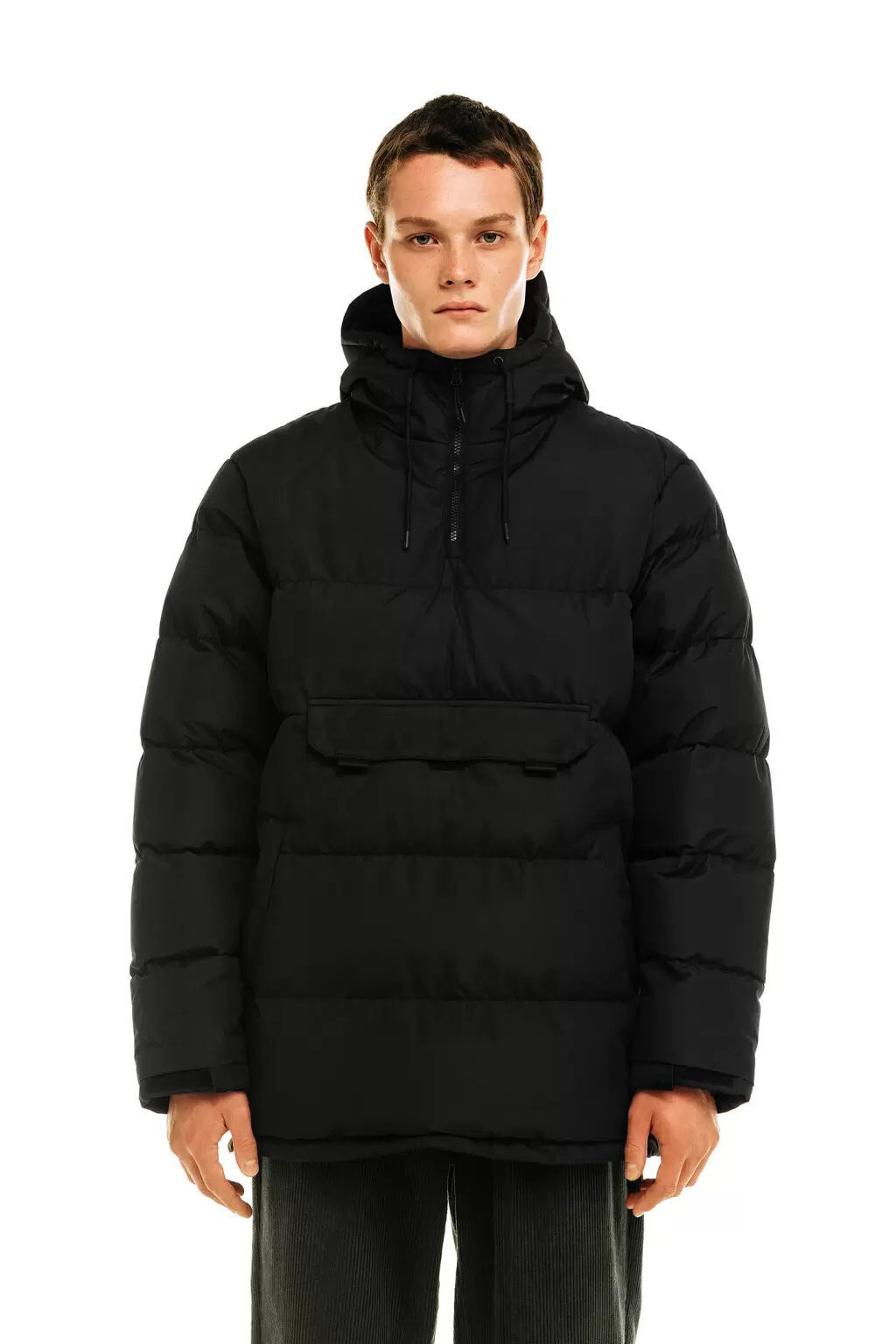 Custom logo winter fashion new design black warm