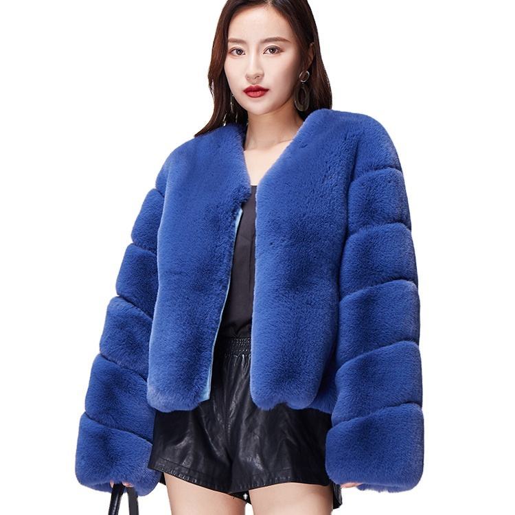 Factory Fast Aelivery Winter Long Faux Fur Coats