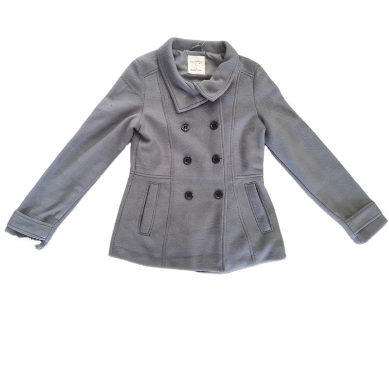 Fashion Winter Warm Casual Wool Coat Double-Breasted