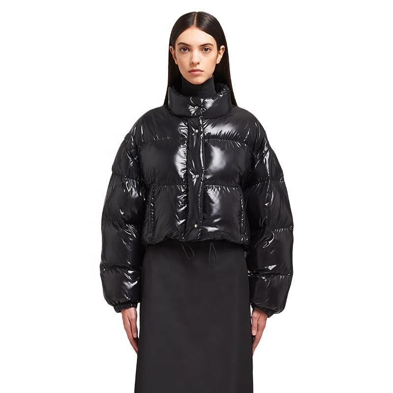 High Quality Nylon Shell Shinny Color Jacket Plus
