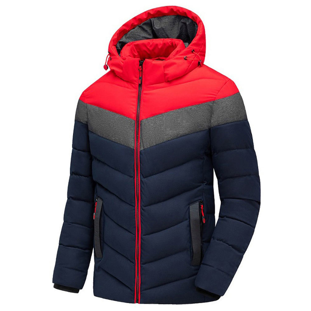 Men's Outwear Hooded Custom Warm Thick Outdoor Wint
