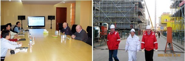 President of Aker Process Systems AS Visit to BOMESC