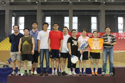 A Happy ending of the 2013 annual BOMESC employee’s badminton competition