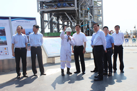 Wang Hong, Director General of the State Oceanic Administration, Visited and Inspected Our Company