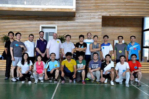Promote unity, friendship——Wheatstone project Badminton team building