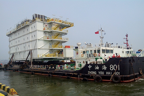 The Living Building Module of QHD 32-6 Oilfield Delivered