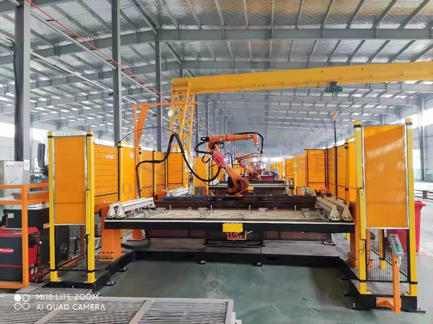 机器人焊接工作站-畜牧专用车生产用铝合金层压板焊接项目