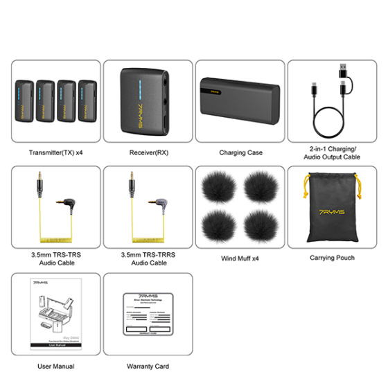 iRay DW40-7Ryms_Microphones_Lavalier Microphone
