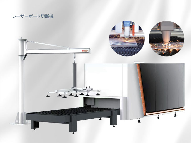 レーザーボード切断機