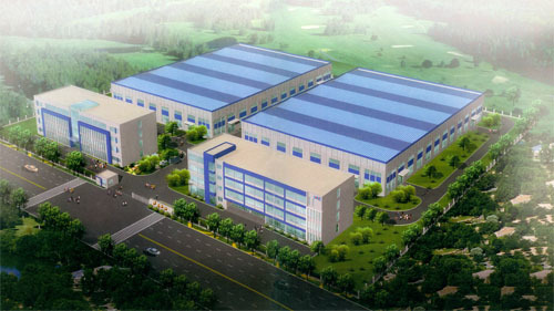 海天公司在南京市江宁滨江开发区投建全国最大的洗车机生产基地，占地40亩，2栋综合办公楼，8栋现代化生产车间，正式投产后，年产洗车机可达3000台