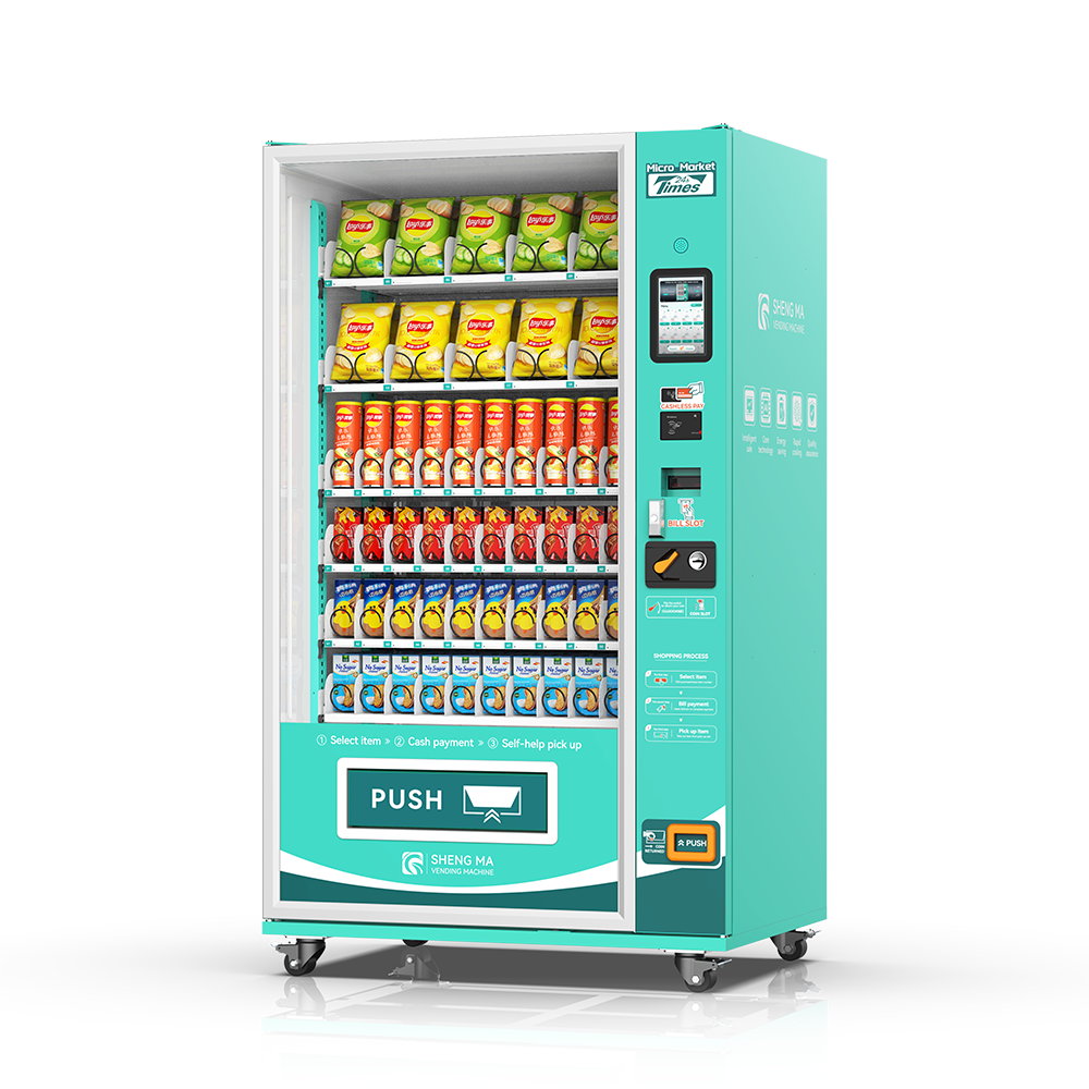 8 Inch Touch Screen Drink Vending Machine