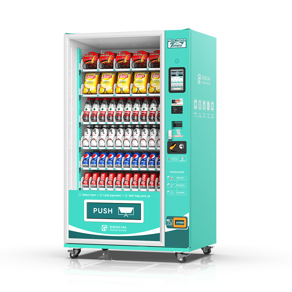 8 Inch Touch Screen Drink Vending Machine