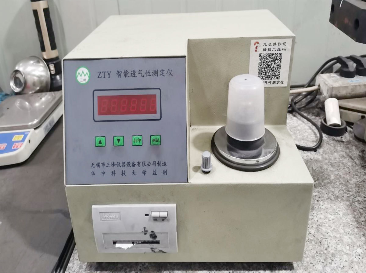 Sand permeability tester