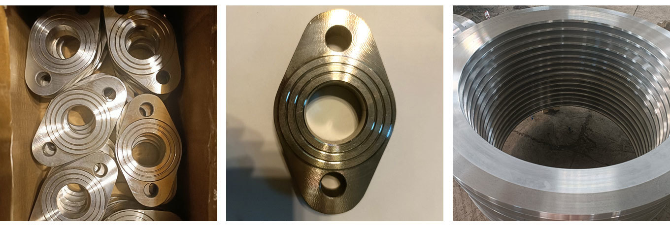 Shaped flange