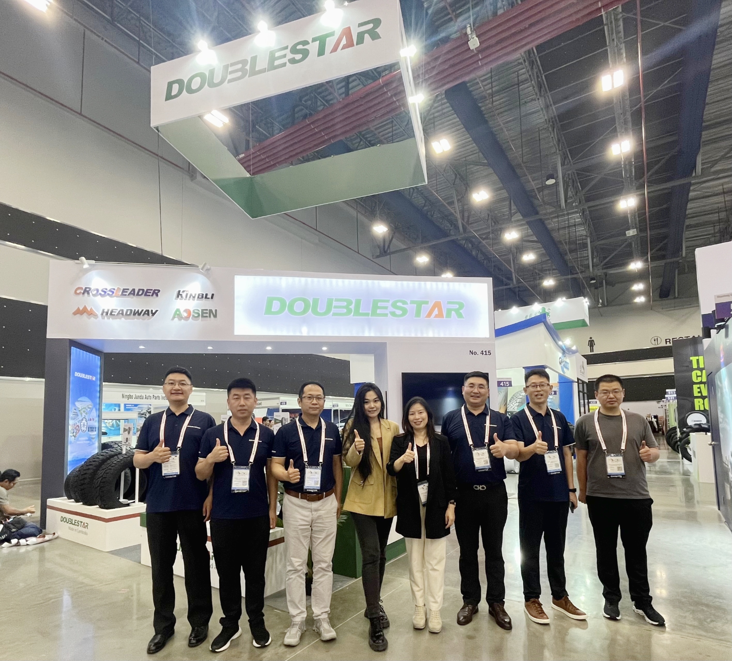 Doublestar Attended the 2025 Latin Tyre Auto Parts Expo