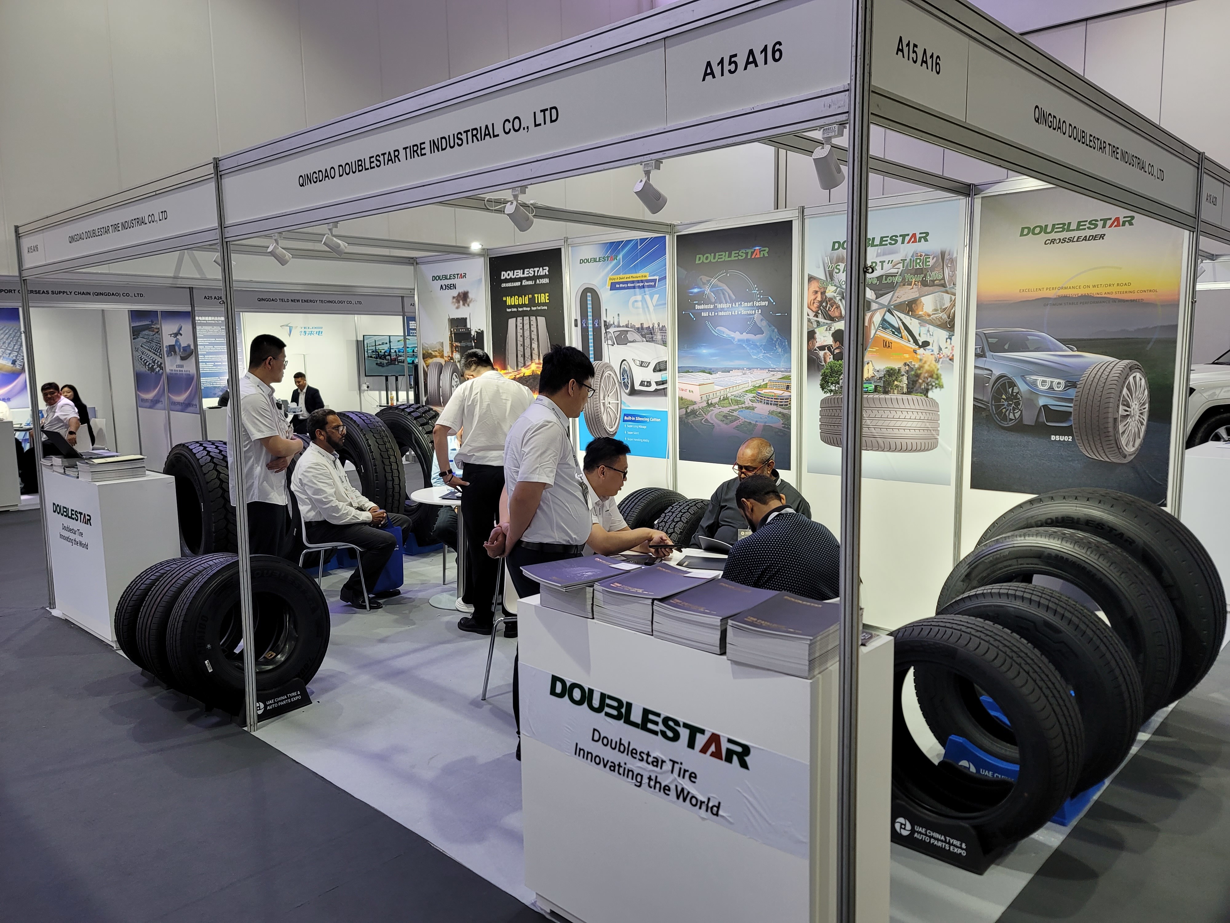 Doublestar Attended the UAE China Tire & Auto Parts Expo in Sharjah
