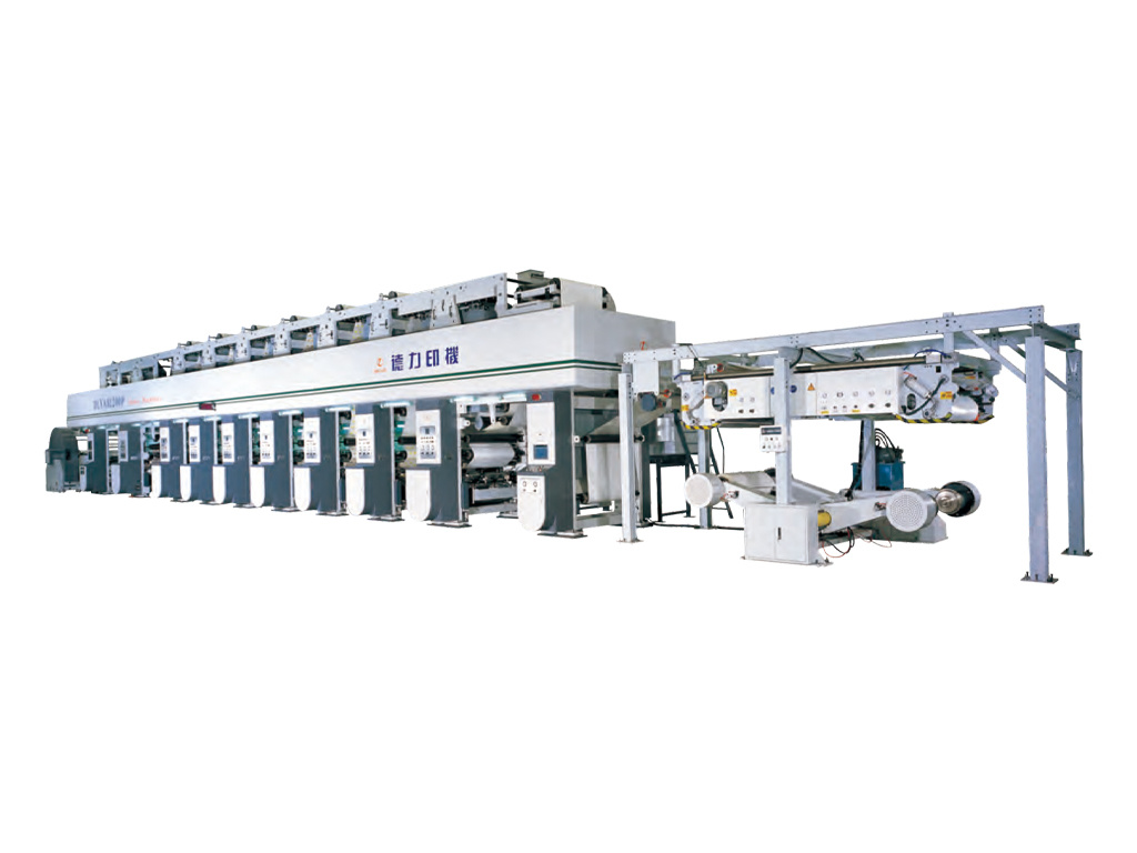 DLYA81200P Electronic shaft-driven paper gravure printing machine