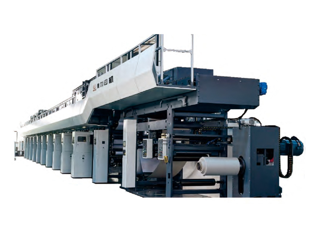 DLY850/1100 Electronic shaft-driven paper gravure printing machine