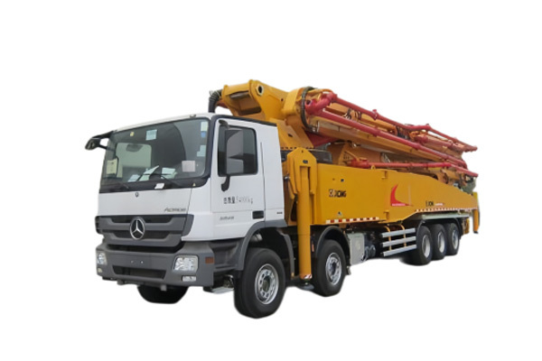 XCMG 67m HB67K new diesel truck mounted concrete pump boom truck price for sale