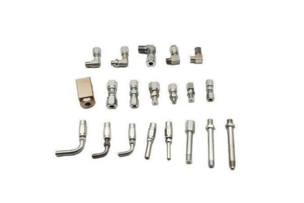 High quality pipe clamp assembly standard parts for SANY Zhonglian concrete pump truck Grease pump tubing connector