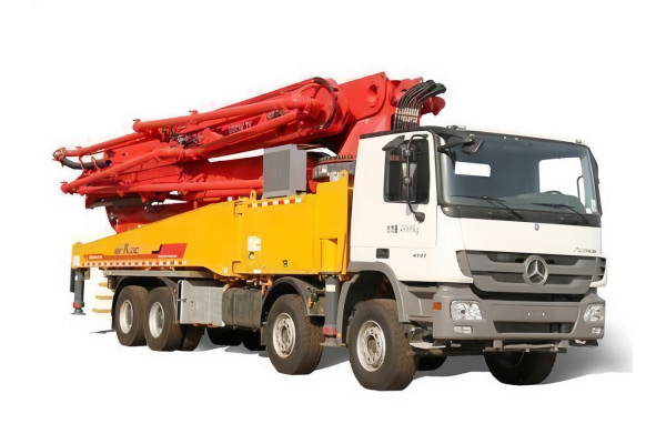XCMG 43m HB43K new diesel truck mounted boom concrete pump price for sale
