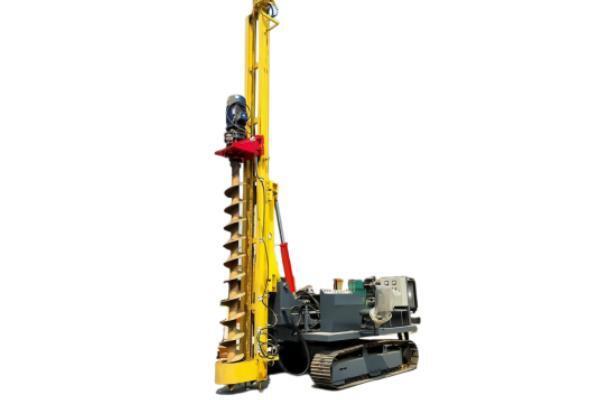 Hydraulic press 8meters motor screw pile driver price