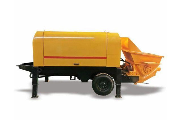 mini concrete pump machine prices with diesel engine trailer mounted concrete Stationary pumps for sale