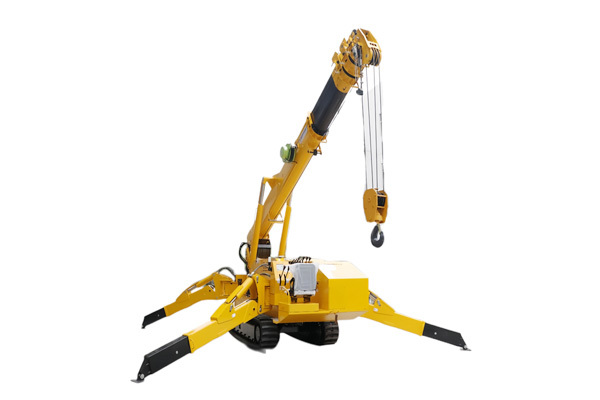 1 ton 3 ton 5 ton 8 ton spider crane telescopic boom mini crawler mobile crane