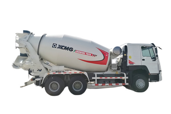 XCMG brand G12K 12cbm volumetric concrete mixer truck