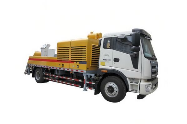 Diesel engine truck installed concrete pump truck mounted concrete pump HBC30