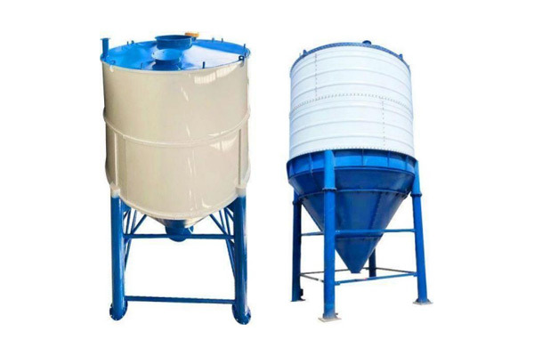 200T cement silo hot sale from China cement silo factory calcium carbonate storage flake cement silo