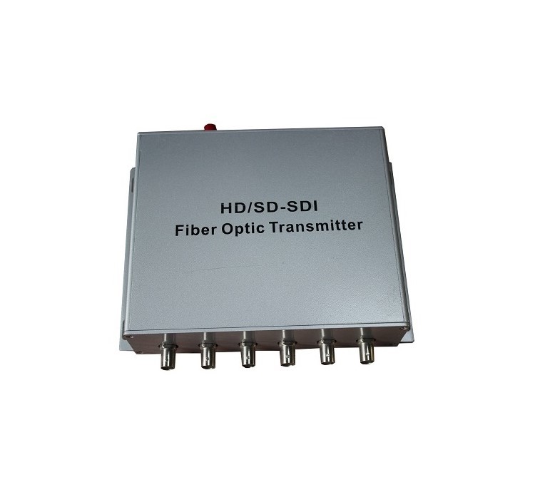 1光6电HD-SDI视频光端机
