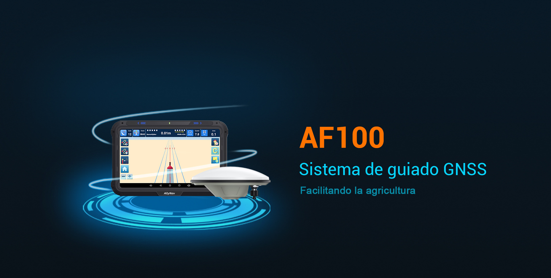 Sistema de guía AF100 GNSS