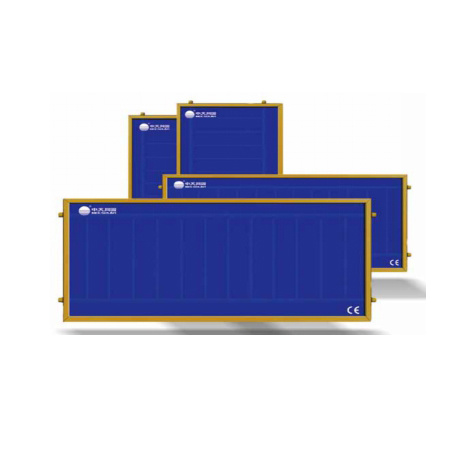 High efficient flat plate solar collector
