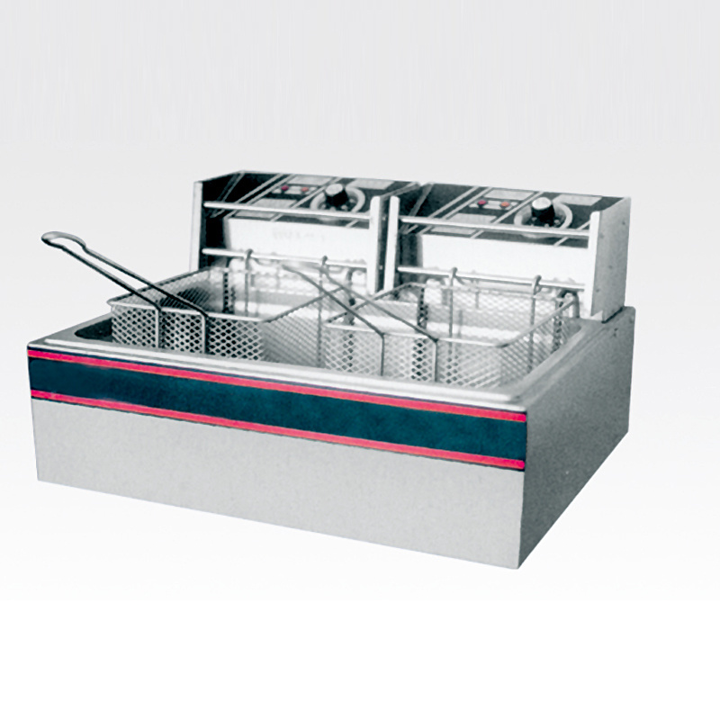 Single cylinder single screen electric fryer