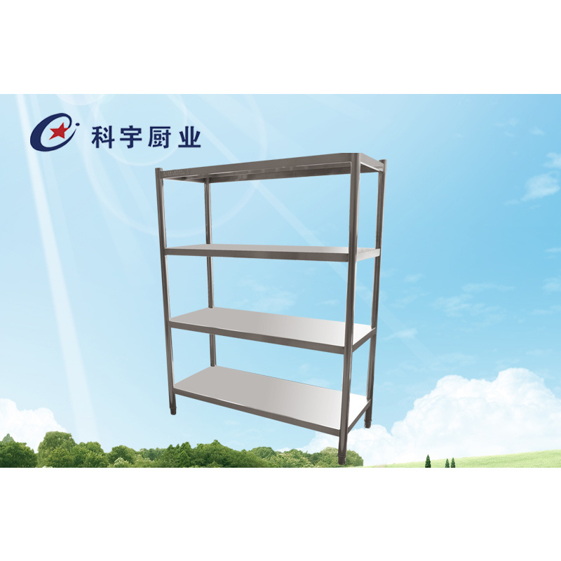 Four-layer and five-layer assembly and welding of flat shelf