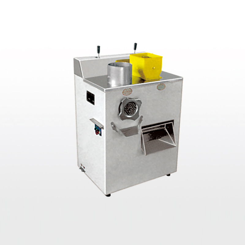 Meat cutting and grinding machine