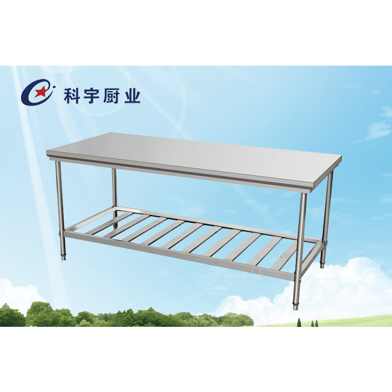 Stainless steel simple workbench assembly and welding type