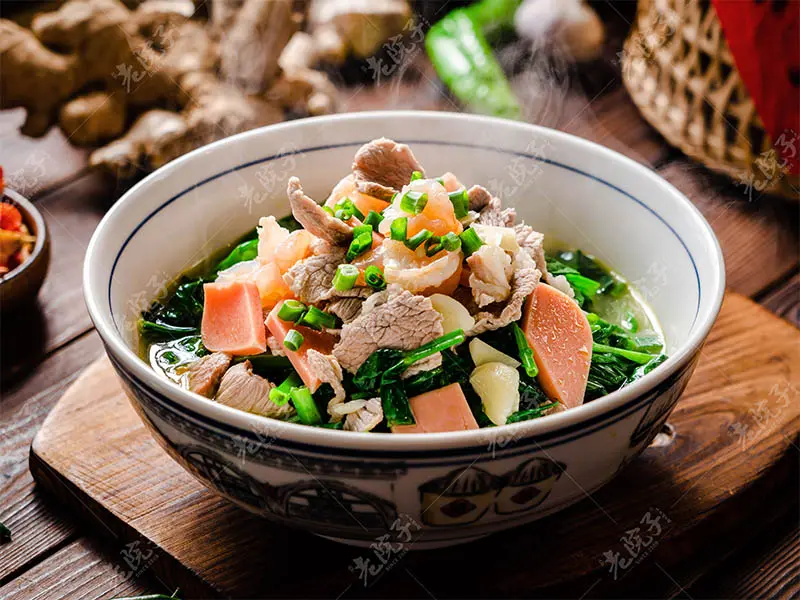 上湯豌豆苗