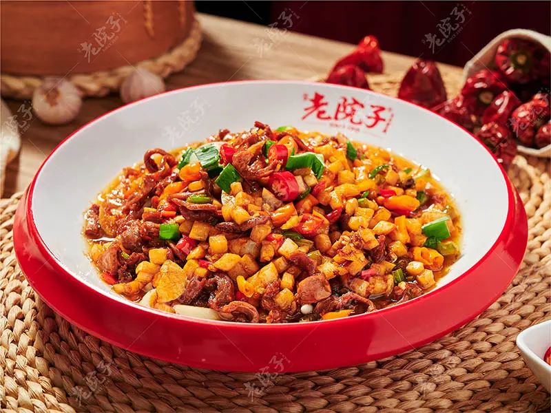 酸辣口味雞雜