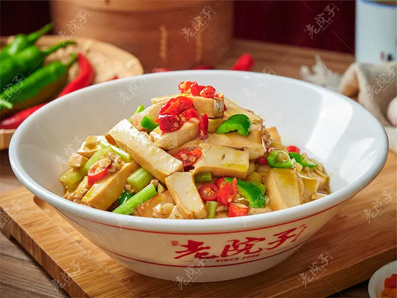 小炒花石香干